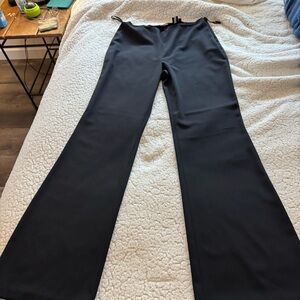 Gianni Bini Black Fleece-Lined Pants